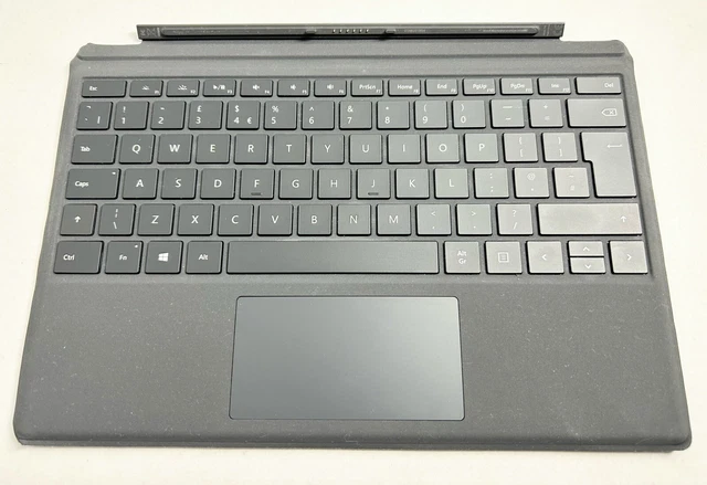 Microsoft Surface Pro 4 5 6, 7, Typ Cover 1725 UK Tastatur sehr guter Zustand