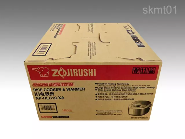 Zojirushi NP-HLH10-XA Électrique Riz Coocker 220-230VA Étranger Édition DHL Fast