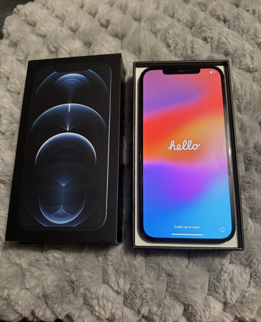 IPhone 12 pro max - Pacific Blue- 256gb - Unlocked