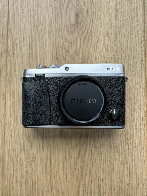 Fujifilm X-E3 24.3MP Mirrorless Digital Camera - Silver Body Plus Accessories