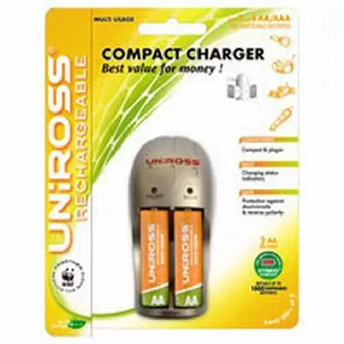 Uniross hybrio com. charger + 2stilo 1600