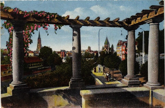 CPA AK METZ - Blick vom Aussichtsturm der Moselangen (454924)