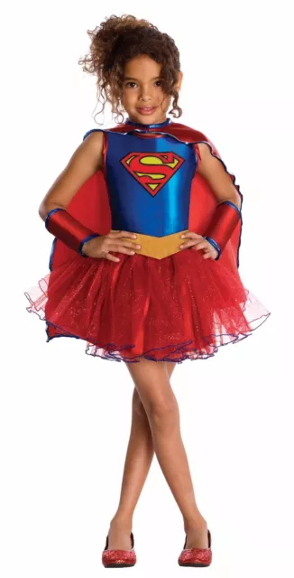 Rubies Dc Comics Superman Supergirl Tutu Enfant Fille Déguisement Halloween