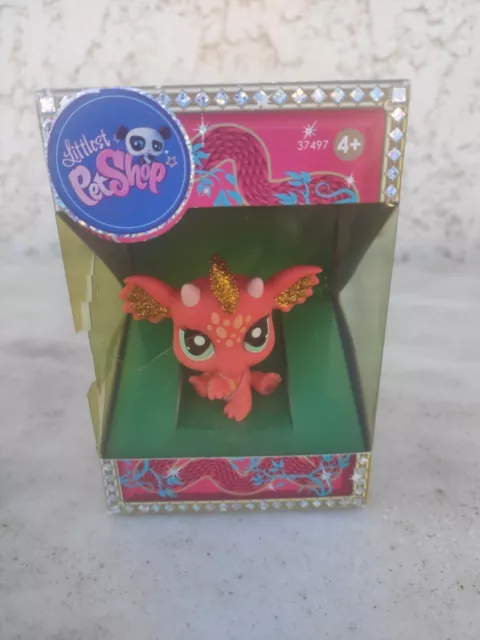 Petshop red chinese dragon LPS Littlest pet shop Hasbro