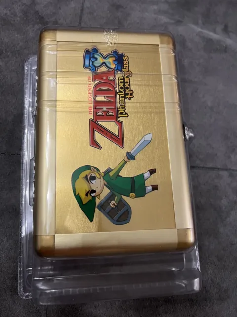 Il Leggenda Zelda Phantom Hourglass Nintendo DS Metallo Custodia Ufficiale Nuovo