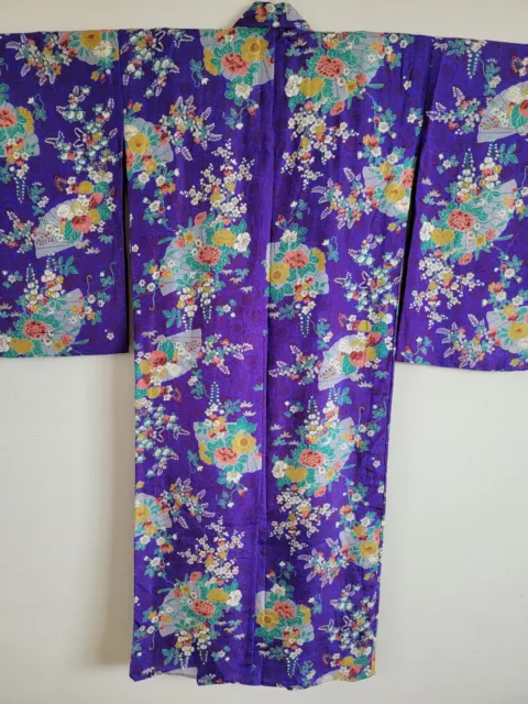 Japanese Silk Kimono   juban ,gown, Dressing,Lingerie, Nightwear,ま 2