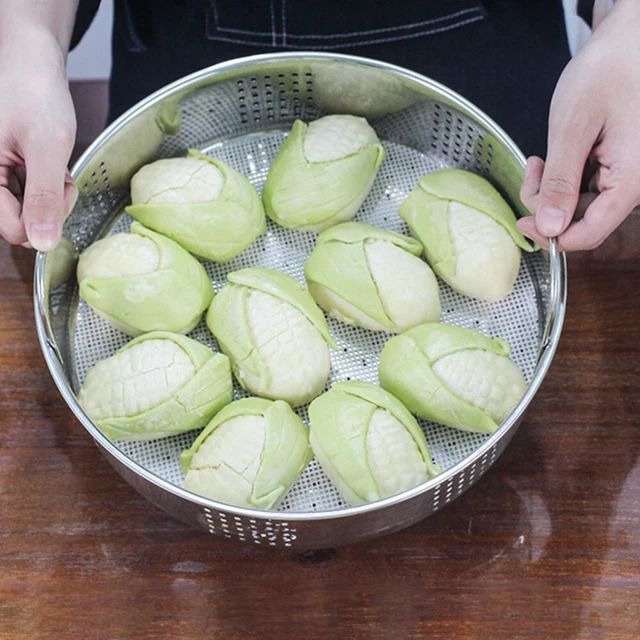 21 Cm Metal Steamer Basket Steamer Basket Pot Filter Holder Steamer Rack 2