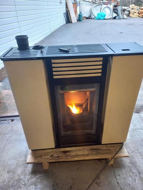 Braciere A Pellet Portatile - Design Rotondo, Metallo Resistente, Per Esterni E Giardino - Foto 3