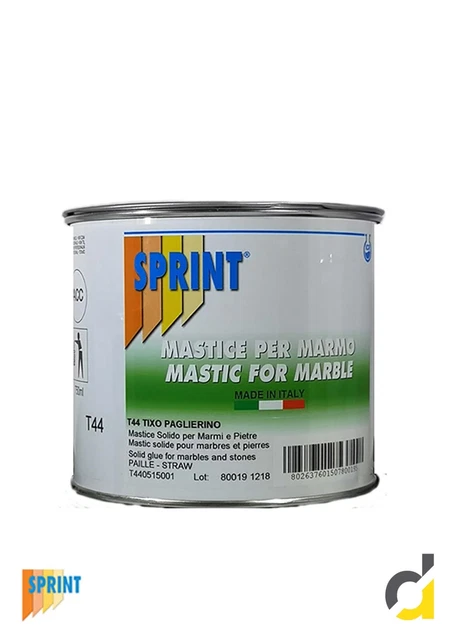 TENAX MASTIC STUC pour Marbre Graines Solide Paille Ml.750 Mastic Pour