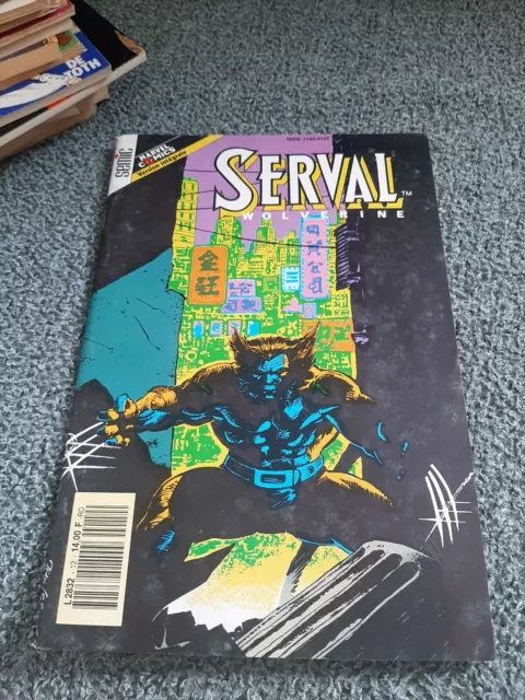 Version Integrale Serval N°12/1990/Tbe/Semic/Lug Wolverine Semic Comics Poster