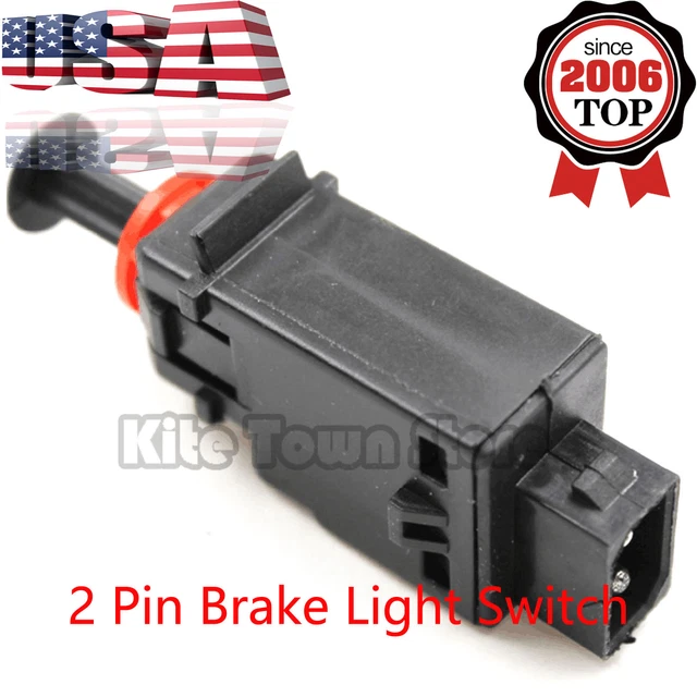 BRAKE LIGHT SWITCH 2 Pin Push Connector For BMW E24 E28 E30 E32 E36