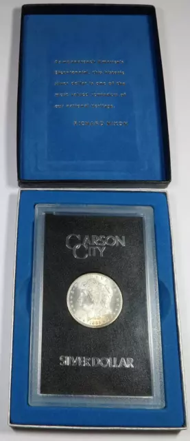 1885 CC CARSON CITY - GSA HOARD - Silver Morgan Dollar - $1 US Coin #46802D