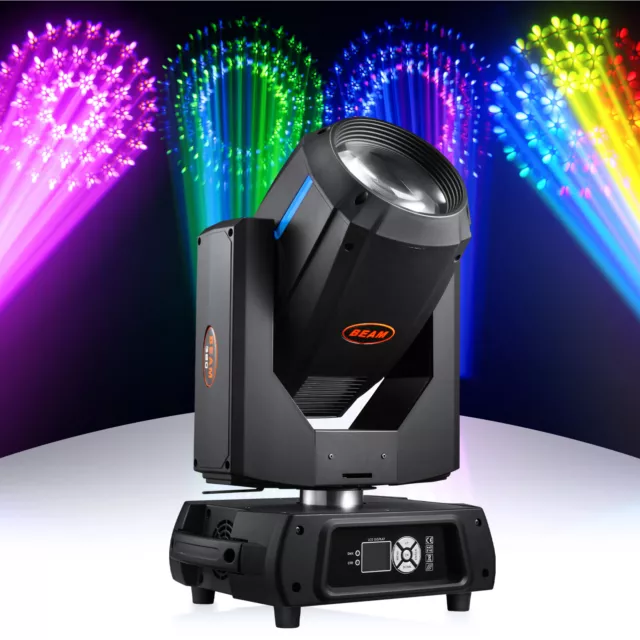 380W 20R Sharpy Beam LED Moving Head 17 Gobo 15 Farben DMX Prisma DJ Bühnenlicht