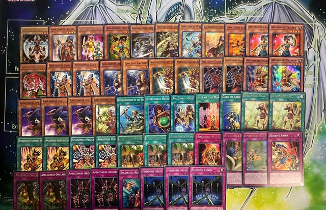 MAI VALENTINE AMAZONESS Tiger Tamer Queen Paladin Fighter Chain Yugioh Deck  $49.99 - PicClick
