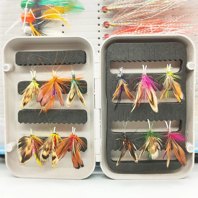 40 Esche Da Pesca A Mosca Tigofly - Teste Di Cono Assortite Per Salmone E Trota, Ami Tripli - Foto 5