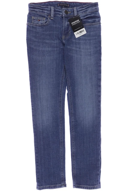 Jeans Tommy Hilfiger ragazzi pantaloni denim taglia EU 128 elastan, cotone... #d6f2y75