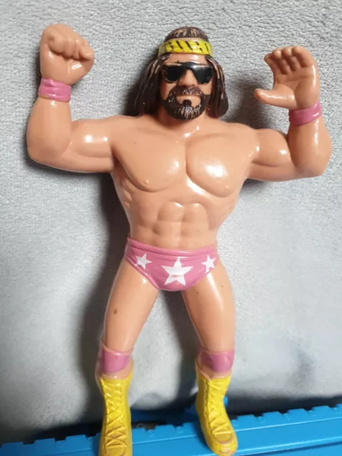 WWF WWE LJN Wrestling Vintage Figure Rare Macho Man Randy Savage