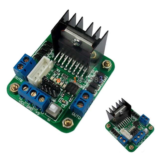 Produktbild von L298N Motor-Treibermodul – DC/ Schrittmotor, Dual-H-Brücke – 4 Varianten Für Arduino
