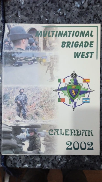 Calendario Alpini Taurinense 2002 In inglese Missioni All'estero Calendario Alpini Taurinense 2002 In inglese Missioni All'estero