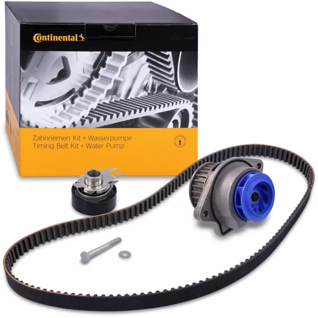 Continental Kit De Distribution + Pompe Eau Pour Vw Polo 6K 1.4