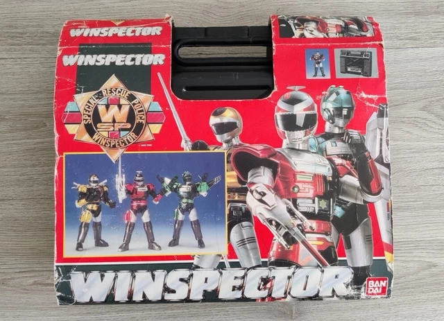 LOT DE 5 figurines Power Rangers Dai Sentai Goggle V Soft Vinyl POPY