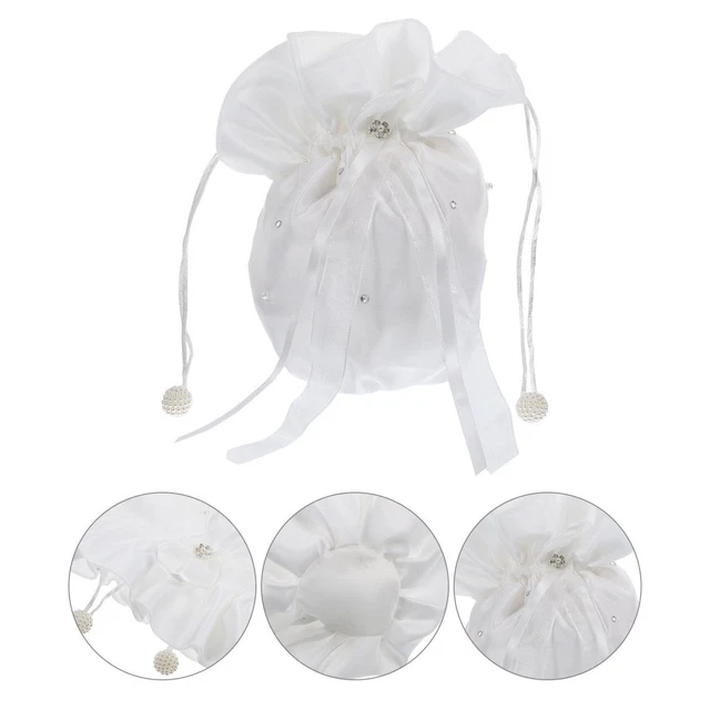 Borsa a mano Miss raso sposa damigella d'onore Dolly borsa da sposa matrimonio