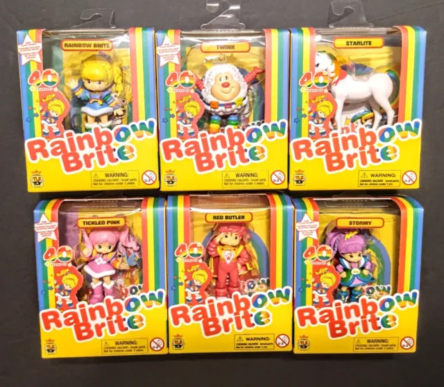 Rainbow Brite 40th Anniversary Tickled Pink - The Loyal Subjects TLS *NEW  2023*