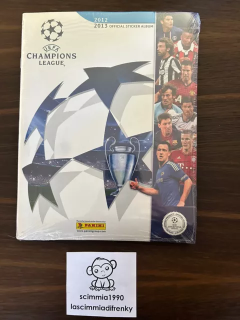 Sealed Album Empty Set Completo Panini Calciatori Champions League 2012 12 13