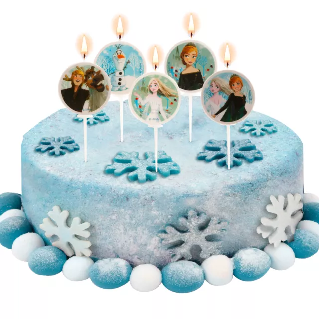 Tortenkerzen Frozen 2 Geburtstag Kerzen Dekoration 3cm Deko Kindergeburtstag