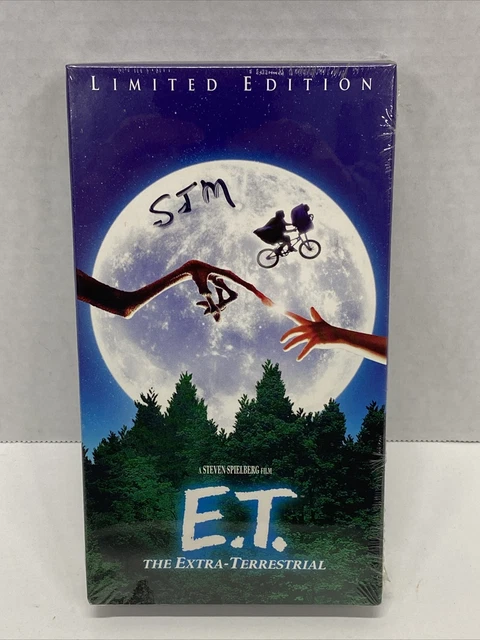 VINTAGE E.T. THE Extra-Terrestrial VHS Video Movie 1988 scellé en usine