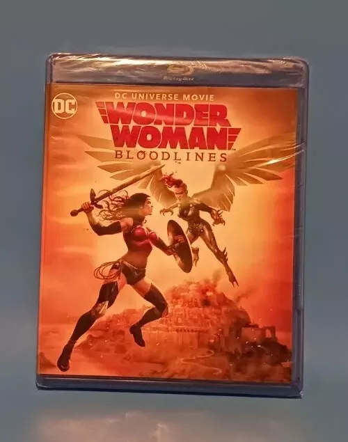 NEW SEALED! DC Universe Movie Wonder Woman: Bloodlines (Blu-ray Disc)