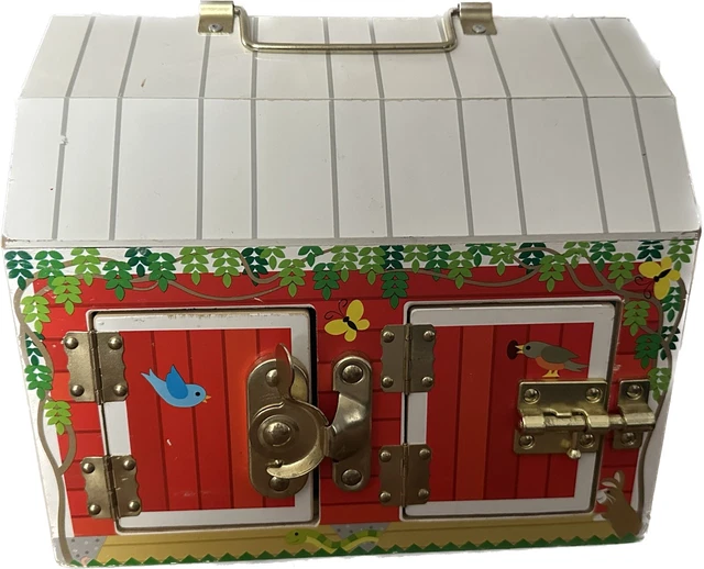 MELISSA AND DOUG Wooden Latches TOY Barn