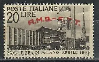 Italy-Trieste Stamp 35  - Milan Fair
