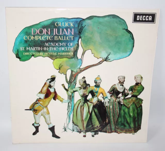 Gluck, Don Juan - Neville Marriner - 1968 Vinyl LP - Decca SXL 6339 - EX 2