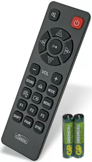 Replacement Remote Control for Panasonic SC-HC397EB-S