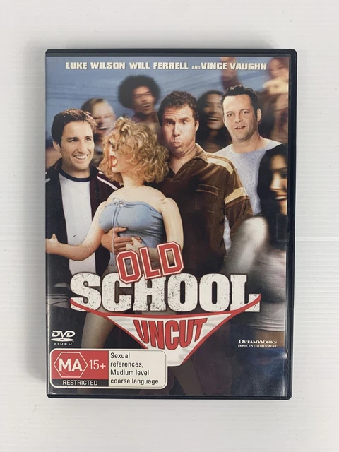 OLD SCHOOL UNCUT Dvd Luke Wilson Will Ferrell Vince Vaughn R4 $6.73 ...