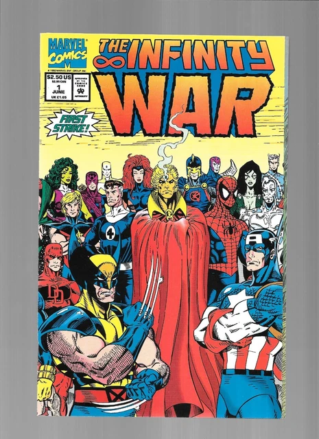 Infinity War 1 Avengers Thanos Adam Warlock X-Men Magus Doctor Doom Kang Marvel