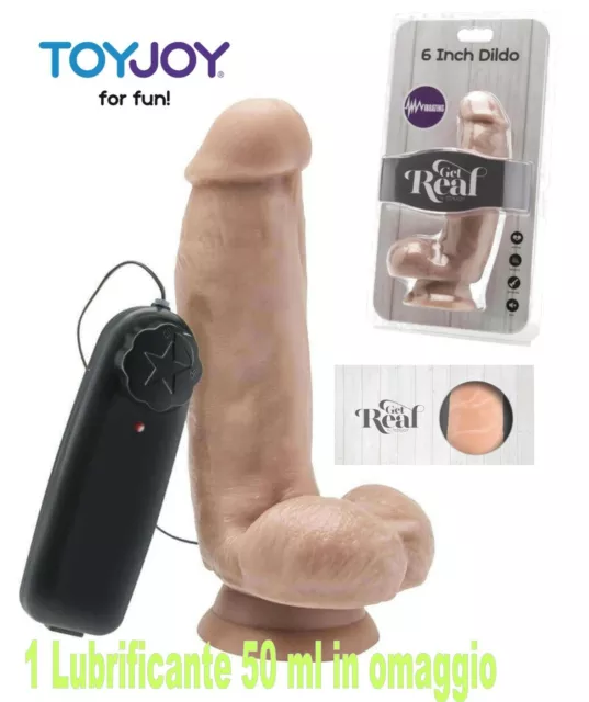 Vibratore realistico vaginale anale con ventosa fallo vibrante dildo grande sexy