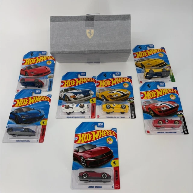 HOT WHEELS FERRARI RLC Heritage Collection 2 coches 312P y 499P