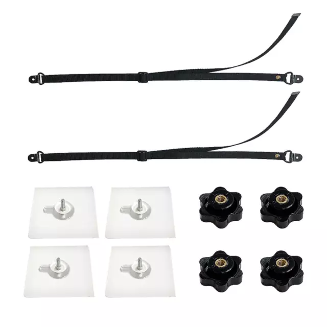 2 Pieces TV Safety Straps TV Wall Anchor Straps for TV Stands Flat Screen