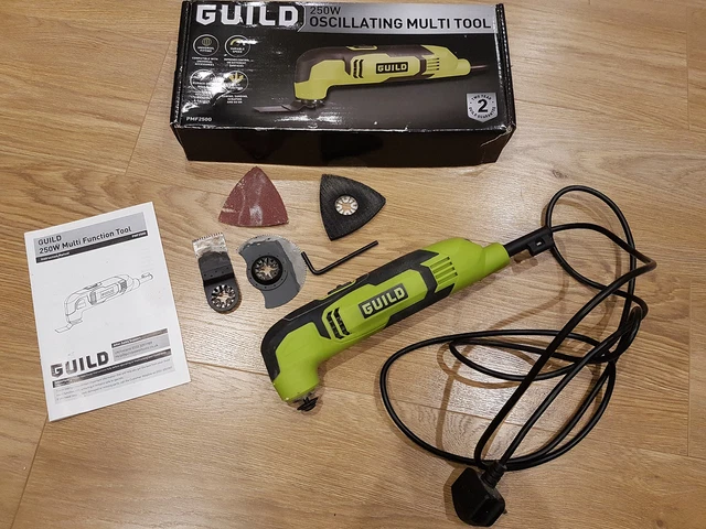 GUILD 250W OSCILLATING Multi Tool PMF250G 22.00 PicClick UK