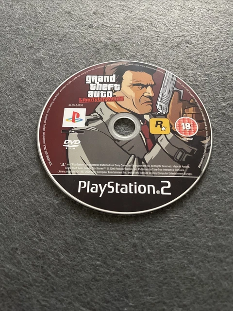GRAND THEFT AUTO GTA Liberty City Stories Map PS2 Game Collectable