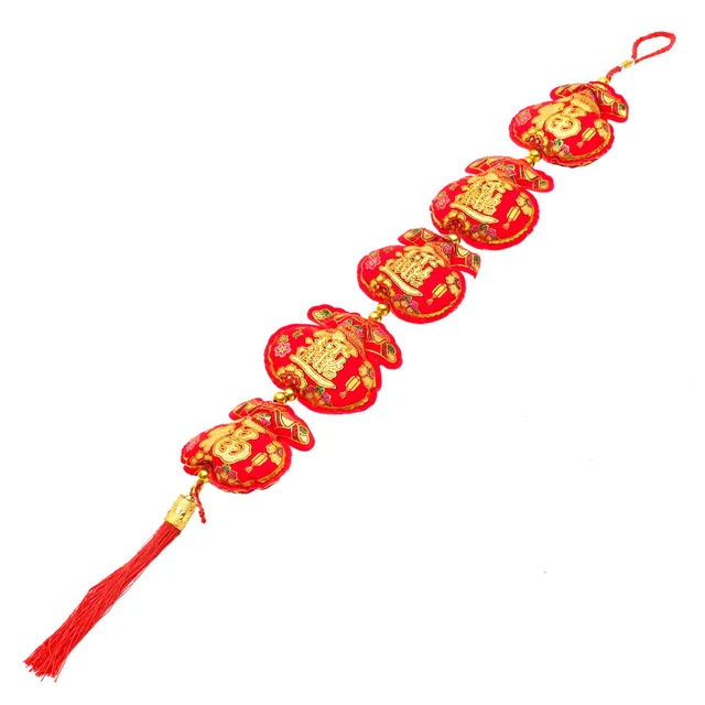 1 corde Ornement du Nouvel An Small Luck Pendant Luck Crafts Spring Festival