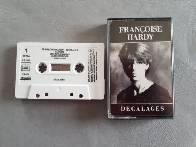 🎧 Cassette audio / K7 / Tape - Françoise Hardy ‎– Décalages🎧