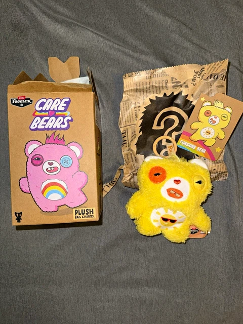 FUGGLER CARE BEARS Funshine Bear Mini Plush Bag Charm Yellow £8.12 ...