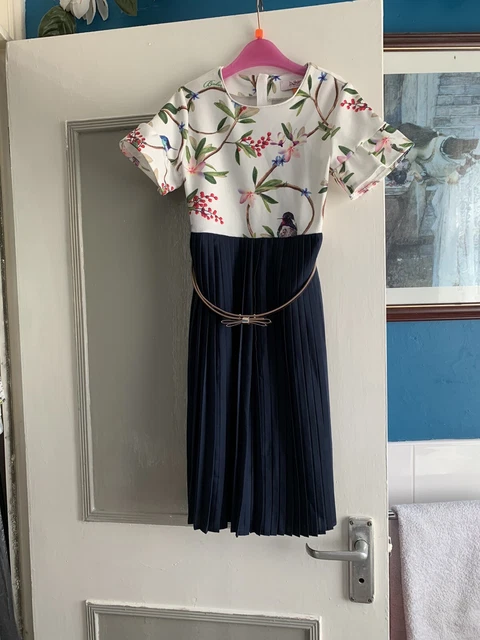 Tuta Ted Baker Floreale Highgrove Marina Età 6 Ottime Condizioni