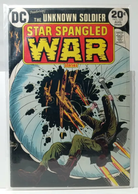 DC Star Spangled War Stories #172 (1973) A Cocktail for the Molotov f-Unknown