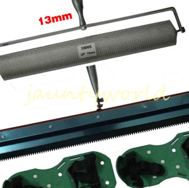 UN Cemento Autonivelante Kit de Herramientas Pintura de Piso Epoxi Hoja de Rodillo Pico NUEVO