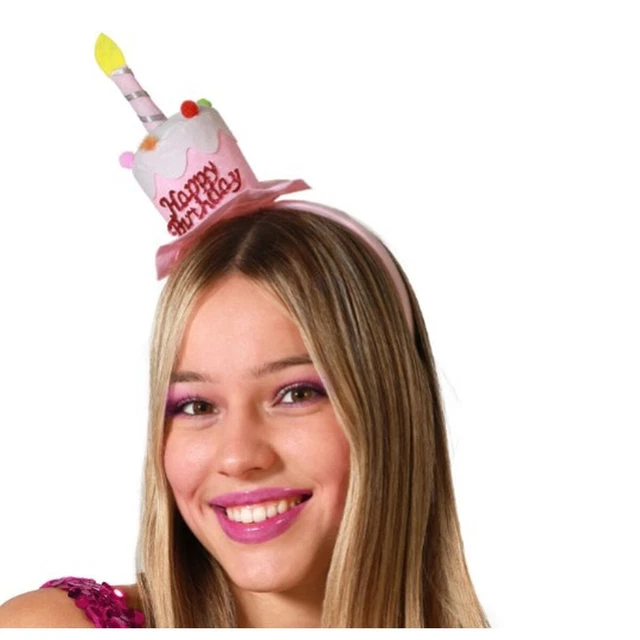 Couronne Anniversaire Femme Or Rose - Diadème Princesse Avec Strass