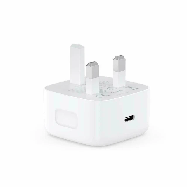 Rosaking Caricatore USB C PD 20W Rapido Per IPhone E Samsung - Alimentatore Compatto Bianco (Caricabatterie Senza Cavo)